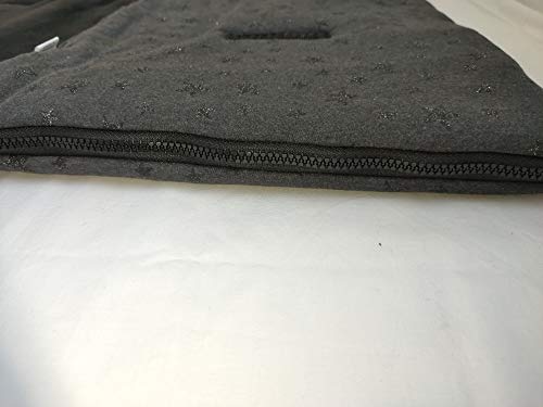 Chancelière universelle en coton Moon-Bebe pour couffin et nacelle noir