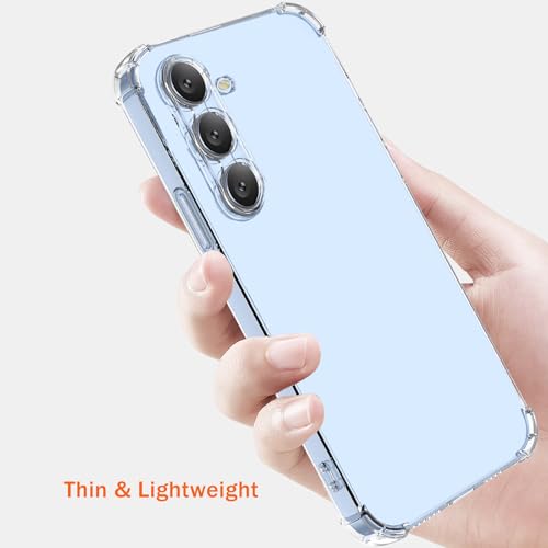 Image of for [Samsung S25 Plus] Case,[Samsung Galaxy S25 Plus] Phone Back Case Cover Clear Transparent Corners TPU Shock-Absorption Cell Phone Cover for [Samsung S25 Plus] - Transparent