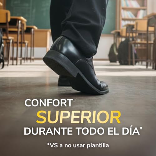 Miniatura 4 de Scholl Plantillas Gelactiv Profesional Para Hombre - Para Botas Y Calzado De Trabajo - Comodidad Todo El Día, Absorción De Impactos Y Agradable Amortiguación Con Tecnología Gelwave - Talla 40-46,5