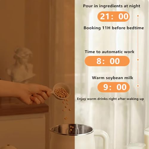 Machine à lait de soja contre le bruit matinal avec départ différé - 7