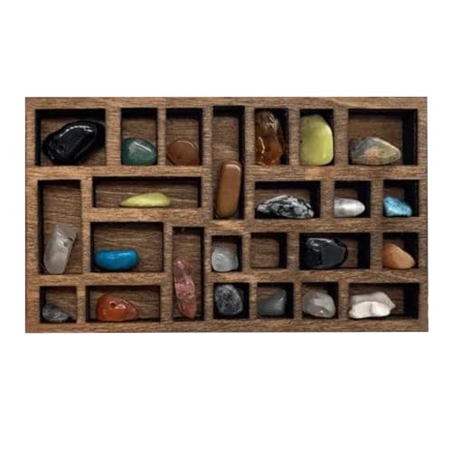 Miniature Wooden Shadow, Cubby Box, Wall Mounting Shelf, 25 Grid Display Rack for Spices, Mini Collectibles, Home Decor, Kitchen, Bathroom, Living Room, Entrance Miniature Wooden Shadow, Cubby Box, Wall Mounting Shelf, 25 Grid Display Rack for Spices, Mini Collectibles, Home Decor, Kitchen, Bathroom, Living Room, Entrance