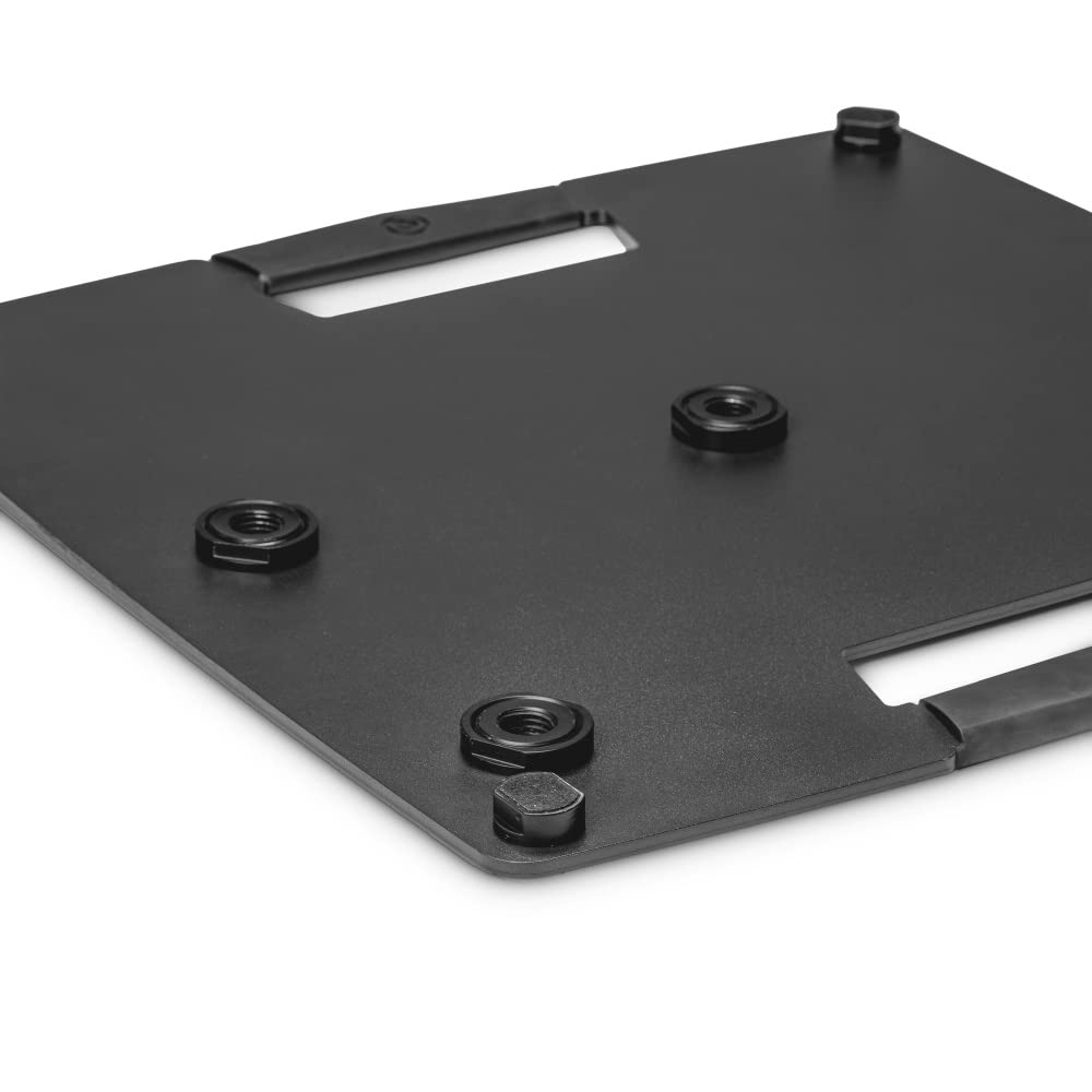 Gravity Quadratischer Touring Stahl-Standfuß mit Exzentrischer Montagemöglichkeit