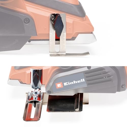 Einhell Elektrohobel TE-PL 920 (920 Watt, 82 mm Hobelbreite, bis 3,5 mm Spantiefe, Falztiefen-/Parallelanschlag, autom. Parkschuh, Absaugadapter, inkl. 2x TCT-Wendemesser)