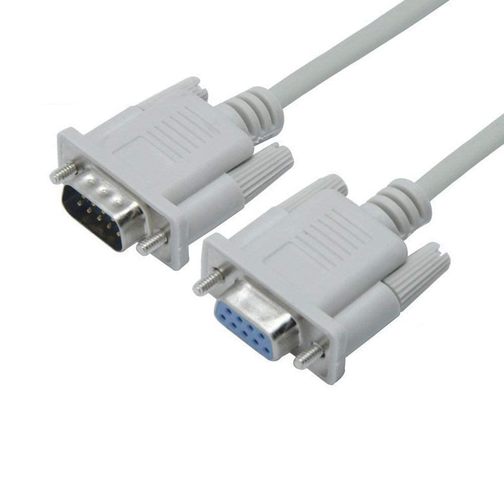 AdzMozi® DB9 RS232 9 PIN Male To 9 pin Female Serial Cable Converter Extension Cable for Data Communication (1.5 Meter) (B0CBN19C9W) Amazon Price History, Amazon Price Tracker