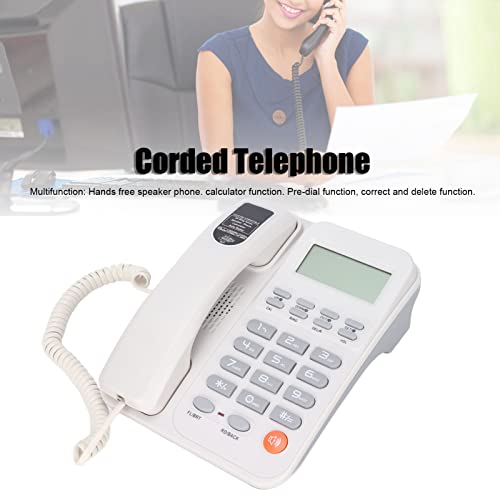 Annadue Telefono Fisso da Tavolo Telefono Fisso