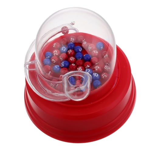 Machine de loterie électrique avec boules colorées pour animations de fêtes