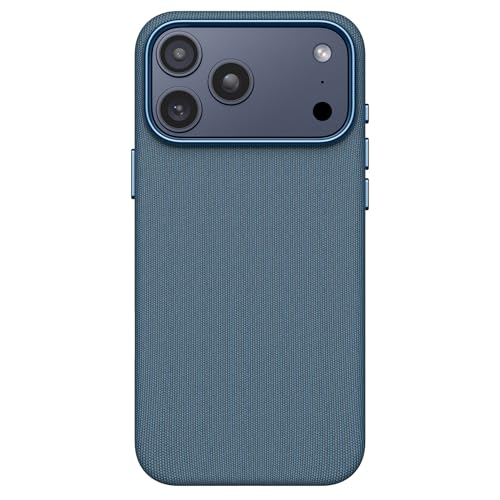 Image of Telaso for iPhone 17 Pro TechWoven Case Compatible with MagSafe, Magnetic Slim Shockproof Protective Phone Cases for iPhone 17 Pro 6.3", Deep Blue