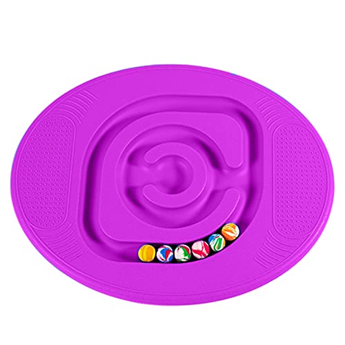 Tabla de Equilibrio Juguetes Deportivos Para Niños Tabla De Equilibrio Para Niños Ejercicio Sensory Play Deporte Fuera De La Sierra De Balanceo Para Los Niños Para Promover La Coordi(Color:Púrpura)