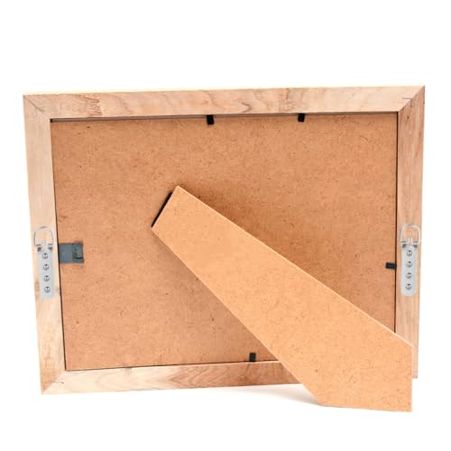 Image of 8pcs Modern Design D-Ring Picture Hangers Easy to Install Metal Frame Hooks for Wood Plastic Metal Frames