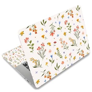 Protector universal para laptop, resistente a los arañazos, adhesivo extraíble, se adapta a portátiles de hasta 15.6 pulgadas, personalizable para tamaños más pequeños, múltiples diseños disponibles