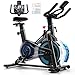 [2026 MODELL] Wenoker Heimtrainer Fahrrad mit Verstellbarem Magnetwiderstand, Ergometer Hometrainer Fahrrad mit APP, LCD-Monitor, Tablet-Halter, Höhenverstellbar, Leises Fitnessbike Bis 160kg