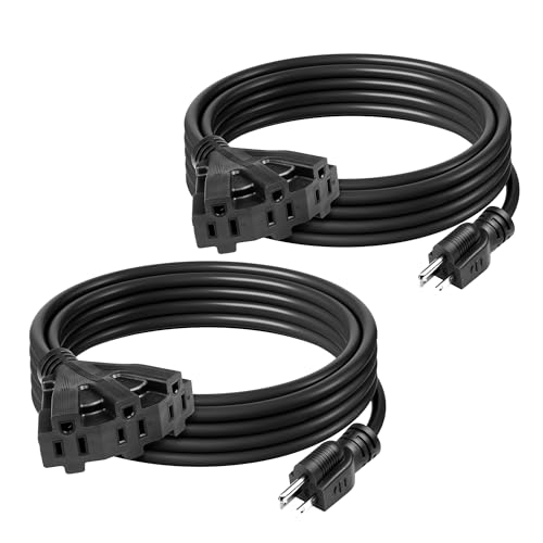 BN-Link's 2 Pack Outdoor Extension Cord Set is Ideal for