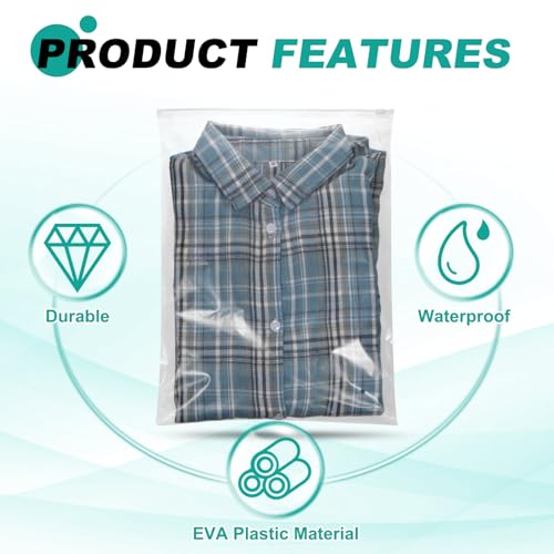 Bolsa transparente con cremallera ideal para preparar la maleta y tus envíos 4