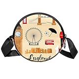 ✿【Application】Ce sac à bandoulière rond est idéal pour les femmes pour tenir le rouge à lèvres, le téléphone portable, les lunettes de soleil, le portefeuille, les cosmétiques, les clés, etc. Parfait petit sac de messager pour une utilisation occasionnelle/travail/rendez-vous/shopping/voyage, répondant à vos besoins pour activités quotidiennes.