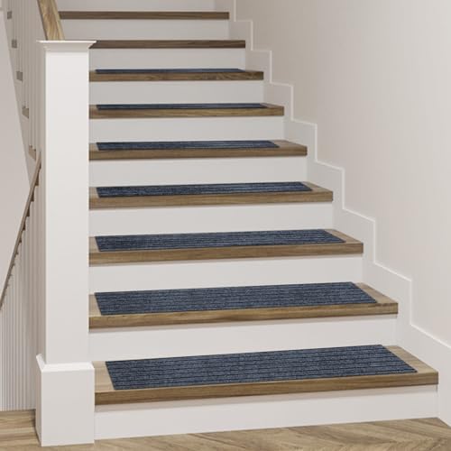 Alfombrillas para escalones interiores de 22x70cm para un salón más acogedor 8
