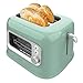 Produktbild Cecotec Vertikaler Toaster RetroVision Green, 700W Leistung, 2 Extra-breite Schlitze, Einzigartiges Anzeige-Design, Bräunungssteuerung, Retro-Design, Staubabdeckung