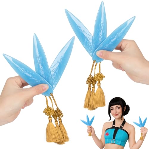 Image of 5Inch Soft Rubber Dagger Props Safe and Cut-Proof with Gold Tassels Cosplay Accessories for Costume Halloween Party