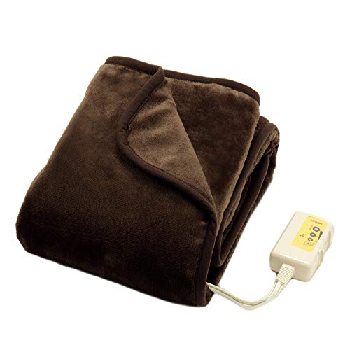 茶色の電気ブランケット