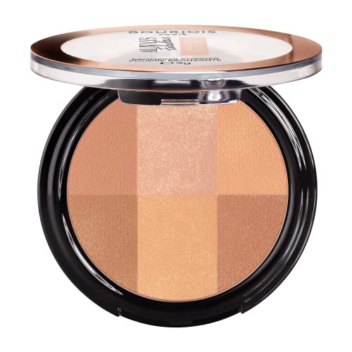 Bourjois Always Fabulous bronzer rozświetlający, długotrwały, z lekką formułą i ultradrobną konsystencją, 001 Medium