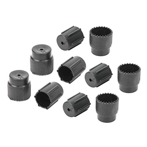 10 Peças Capa de Porta de Carga de Reparo Ac, Kit de Tampa de Serviço Universal para Sistema Ac de C