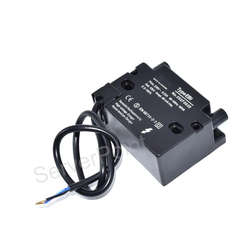 Well Tested for Type EBI No.052F0030 15KV 230V~ 0.25A 50-60Hz Gas Burner Transformer