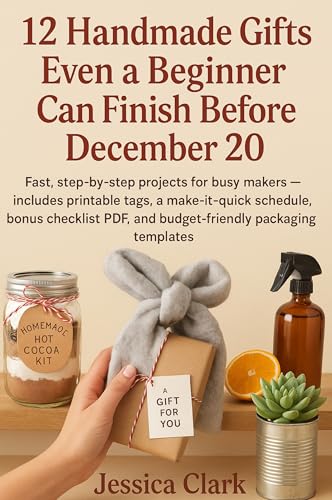 12 Handmade Gifts Even a Beginner Can Finish Before December 20: Fast, step-by-step projects for busy makers — includes printable tags, a make-it-quick schedule, bonus checklist PDF & budget-friendly image 2