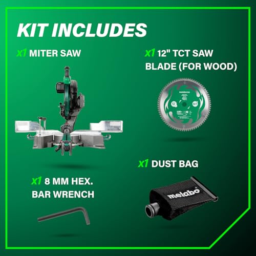 Sliding Compound Miter Saw with Double Bevel