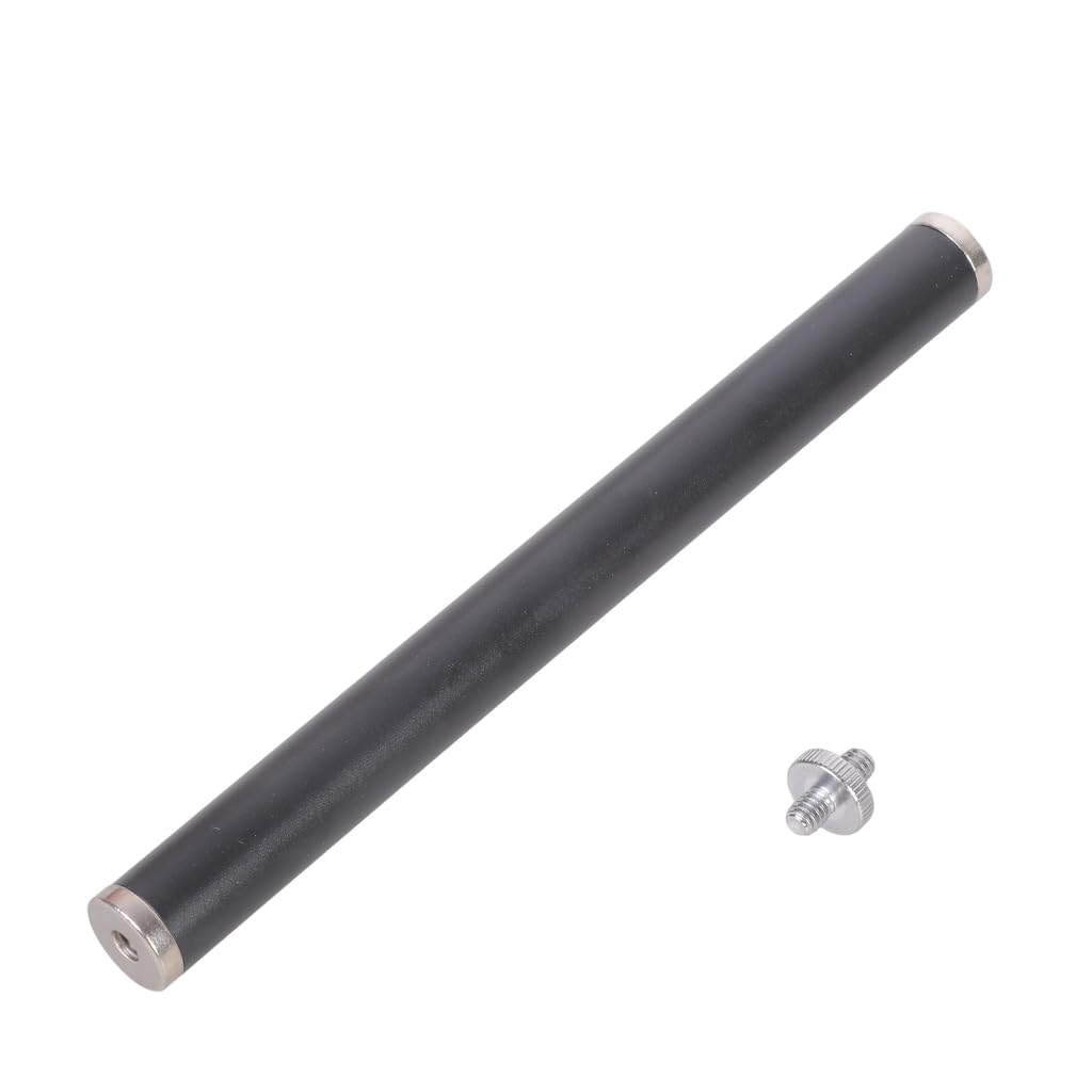 Elnwnnkc 10/15/20/30cm Tripod Extension Rod 1/4inch Screw Adjustable Telescopic Monopod Accessories for Tripod Camera