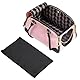 Juicy Couture Give Me Treats Transporttasche für Haustiere, stilvolle rosa Reisetasche für kleine Hunde und Katzen
