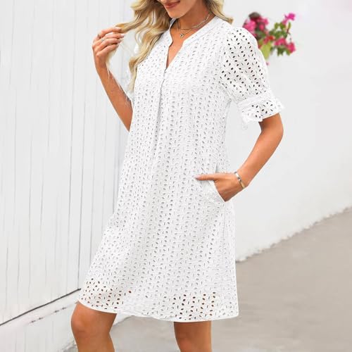 Robe de plage décontractée et fluide pour vos vacances - 3
