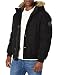 Levi's Men's Shorty Snorkel Quilted Hoody Bomber
