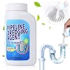 Pipeline Dredging Agent, 350ml Drain Cleaner,Drain Clog Remover Agent,Powerful Pipe Dredging Agent,Powerful Sink and Drain Cleaner Powder for Kitchen Toilet Quick Cleaning Tool