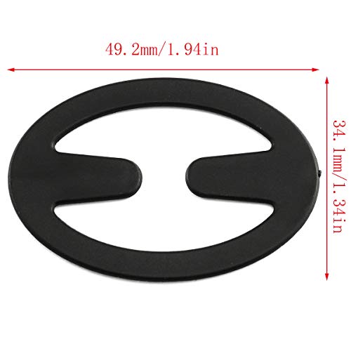 E-outstanding Bra Strap Clip 15PCS 3Colors Conceal Bra Straps Holders Control Clips Oval Shape