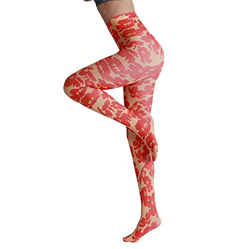 Image of Sahabowi Women Tights, Sheer High Waist Pantyhose, Vintage Control Top Stockings