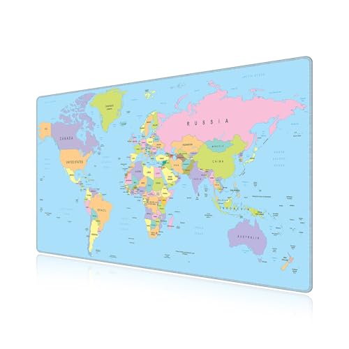 Tapis de souris gaming lavable et grand sous-main de bureau imperméable