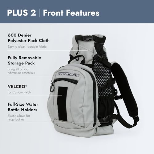 Amazon.com : K9 Sport Sack Plus 2 - Large, Light Grey - Ideal for