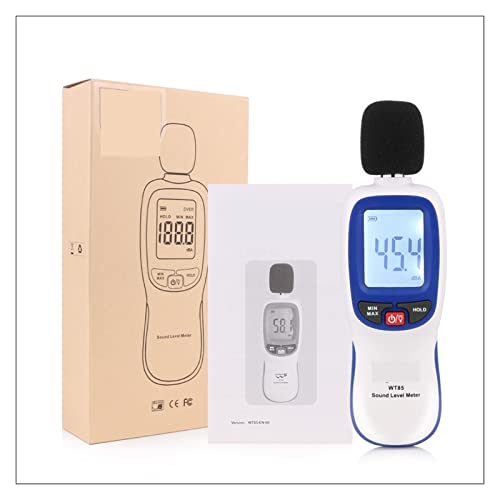 Compteur de niveau sonore numérique WT85 mini décibelmètre digital 30-130 dB de précision