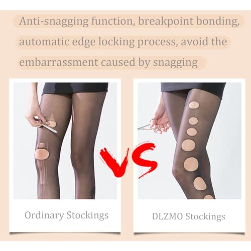 3 Pairs Patterned Tights for Women Sheer Ultra Thin High Waist Pantyhose Heart, Polka Dots, Bow4