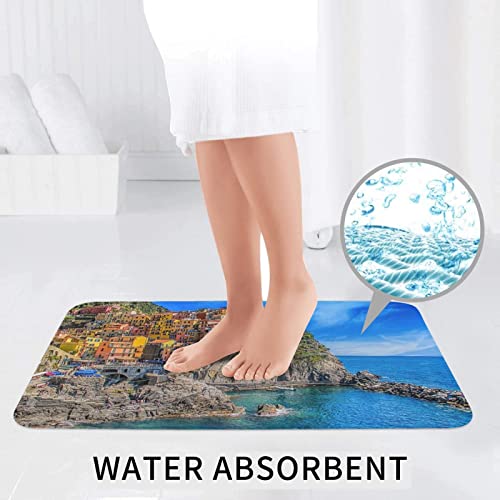 Badematten Set 3 Teilig,Toilettenmatte Set,3Er Badgarnitur Badezimmer Matte Set Dusch Bade Matte Vorleger Teppich 3D… – Bild 6