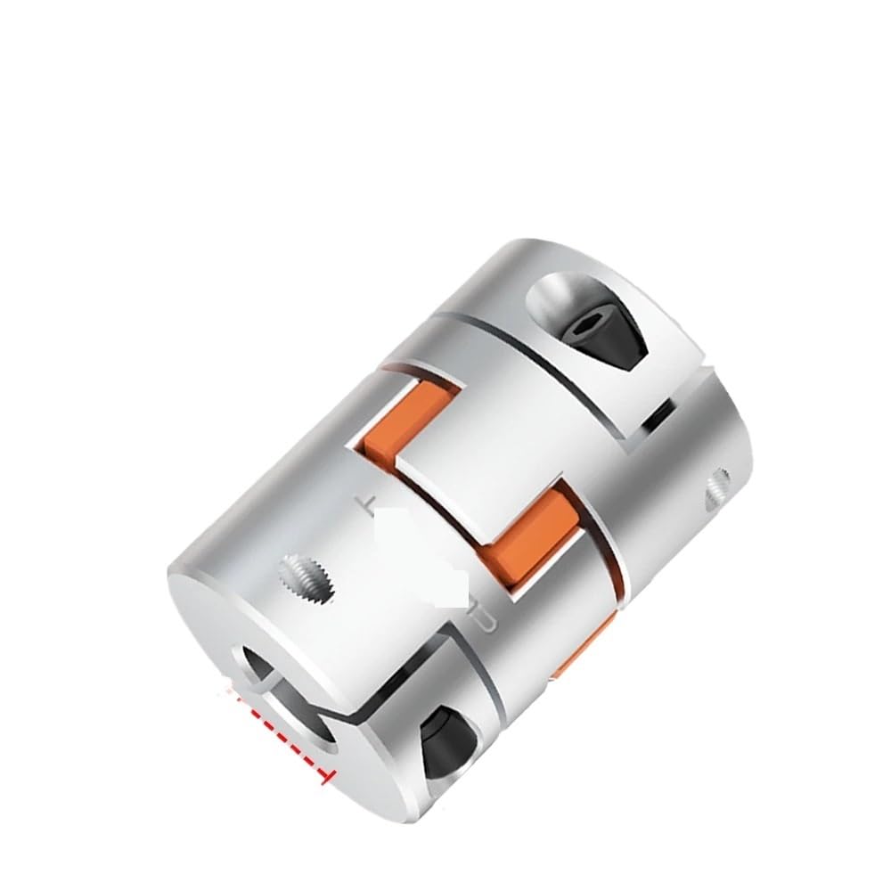 Two Jaw D25L30 Coupler Aluminium Plum Flexible Shaft Coupling Stepper Motor Connector 5/6/6.35/8/10/12/12.7/14mm 5x8mm(14x14)