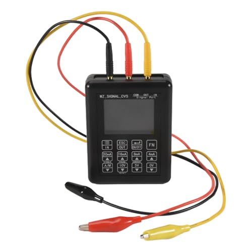 Pqahffowr 4-20MA 0-10V Generatore di Segnale Regolabile Processo di Controllo Del Calibratore di Segnale Sorgente di Corrente Costante Simulatore 0-20MA