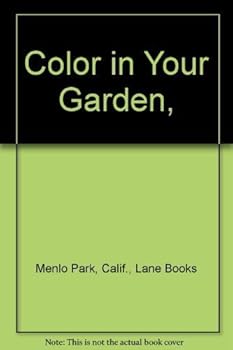 Paperback Color in Your Garden, Book