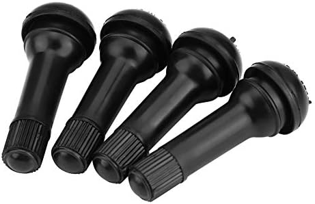 KIMISS Valve Stem, Tire Valve Durable Rubber Material, Prevent Premature Deterioration And Damage Tr414 4Pcs