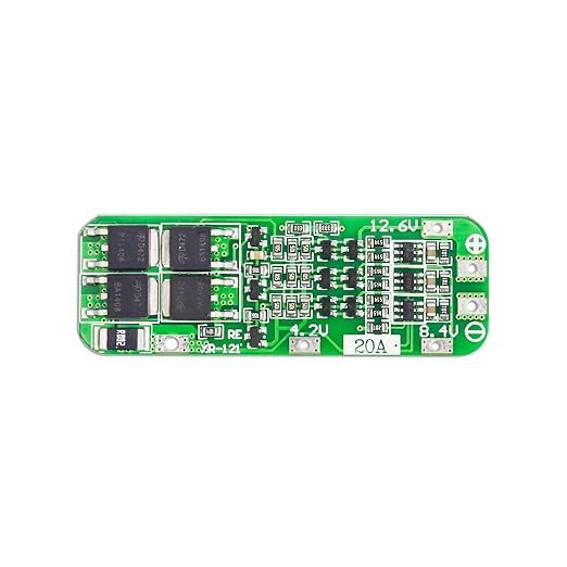 SP Electron Pack of 1 Pcs 20A 12.8V 18650 Li-ion Lithium Battery Protection and Charger BMS Module (B0CQRXSLG8) Amazon Price History, Amazon Price Tracker