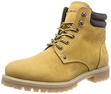 Marca: Jack&Jones JACK & JONES Jfwstoke Nubuck Boot Honey Noos, Botas Clasicas para Hombre, Amarillo, 43 EU
