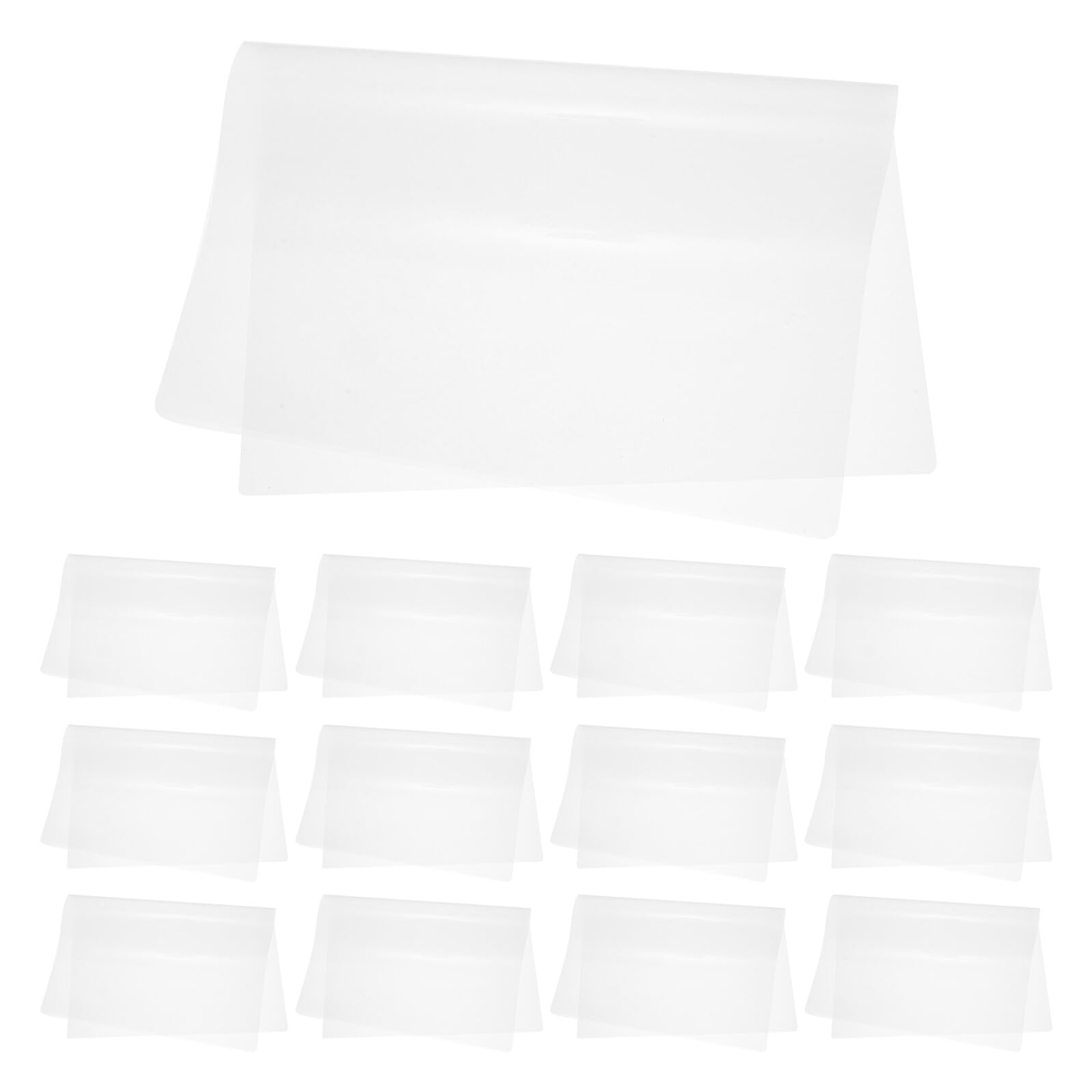Pellicola per Laminazione A4 100 Fogli in Pvc, Trasparente | Protezione Documenti, Finitura Cristallina, per Report e Lettere, Scuola e Istruzione