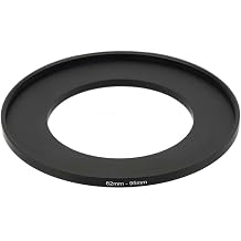62-37/40.5/43/46/49/52/55/58/60/62/67/72/77/82/86/95/105mm Step Up & Step Down Rings Adapter for Camera Lens and Filters 62-95 Filter Adapter Ring 62mm Lens to 95mm Filters 62-95mm