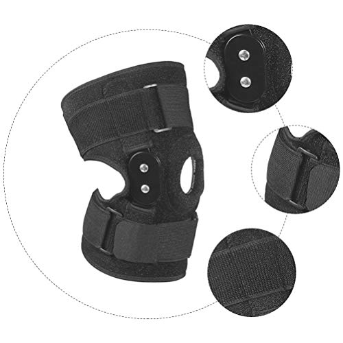 Suporte de joelho esportivo Exceart para treinamento com alça de joelho, ajustável, para malhar, esc