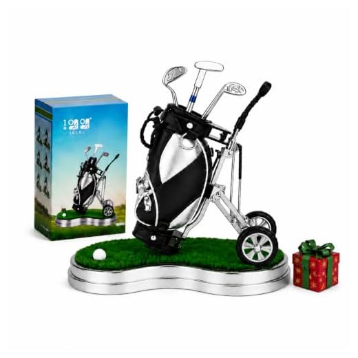 Porte-Stylos de Golf avec 3 stylos de Clubs de Golf - 10L0L