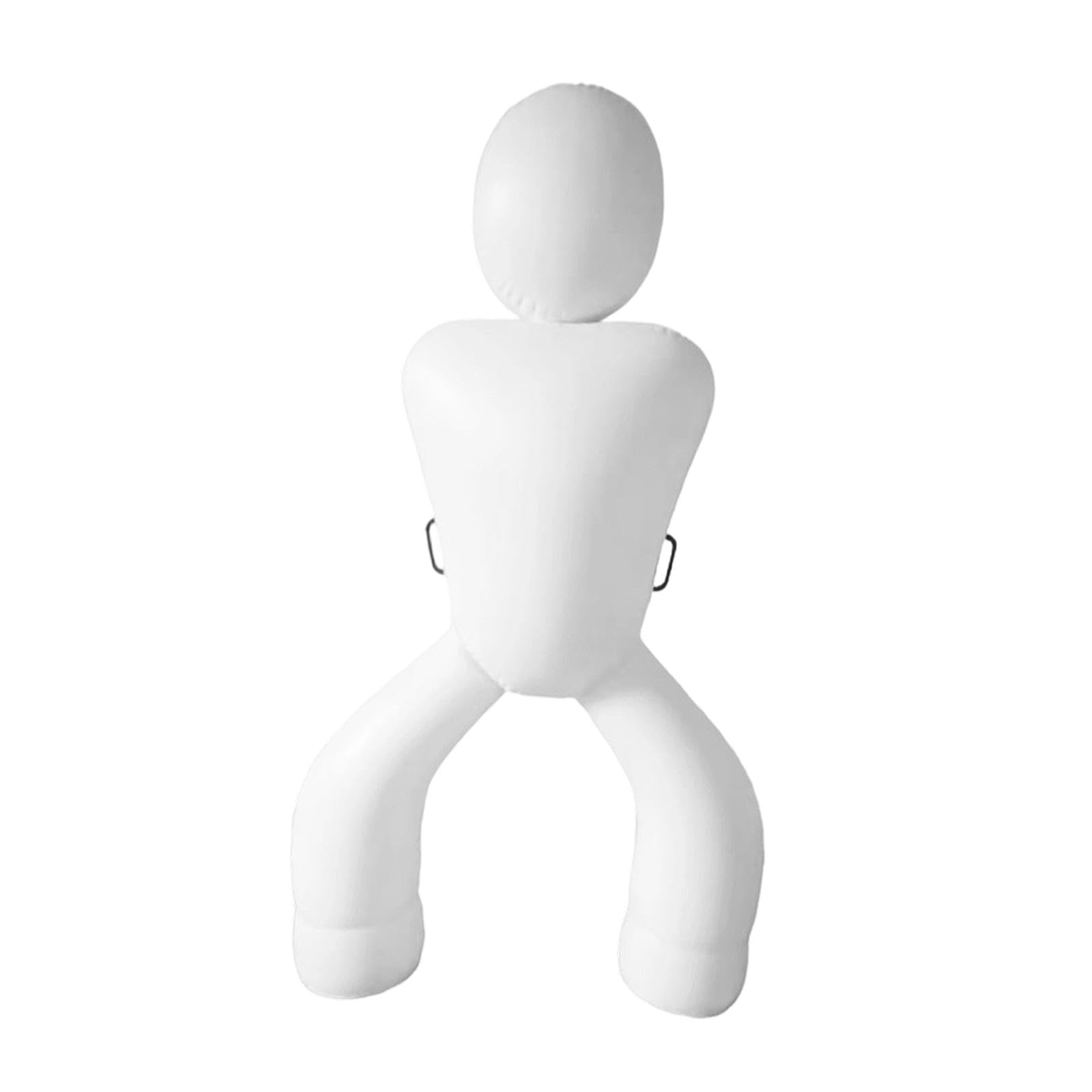Pupazzo da Calcio Gonfiabile da 1.9 M, Manichino da Portiere in PVC, Accessori per Calcio, Manichino da Allenamento Gonfiabile Portatile, Allenamento Versatile per Calcio